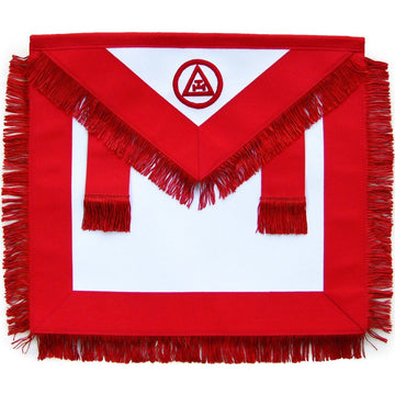 Masonic Royal Arch Member RAM Apron With Fringe